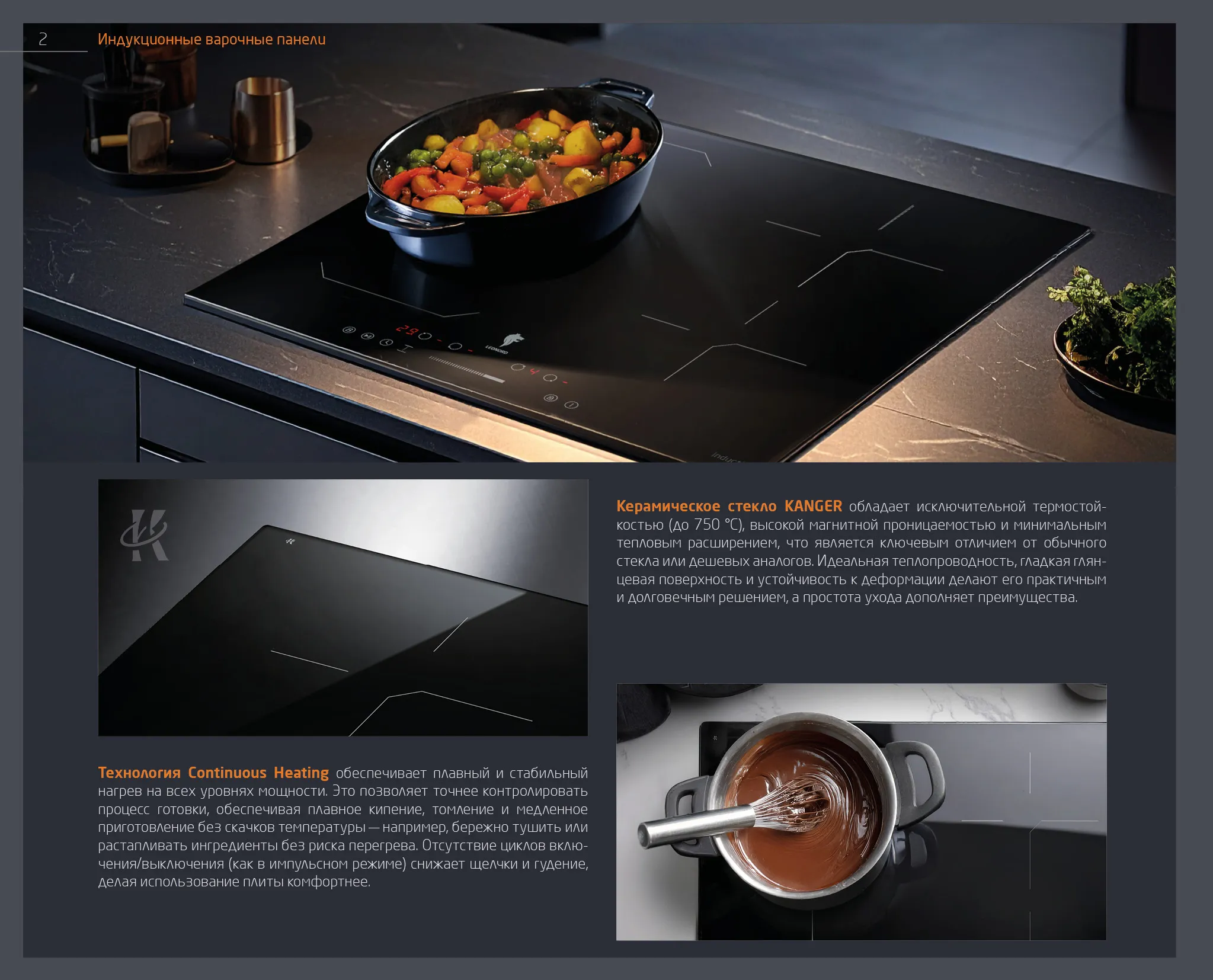 Варочные панели Leonord